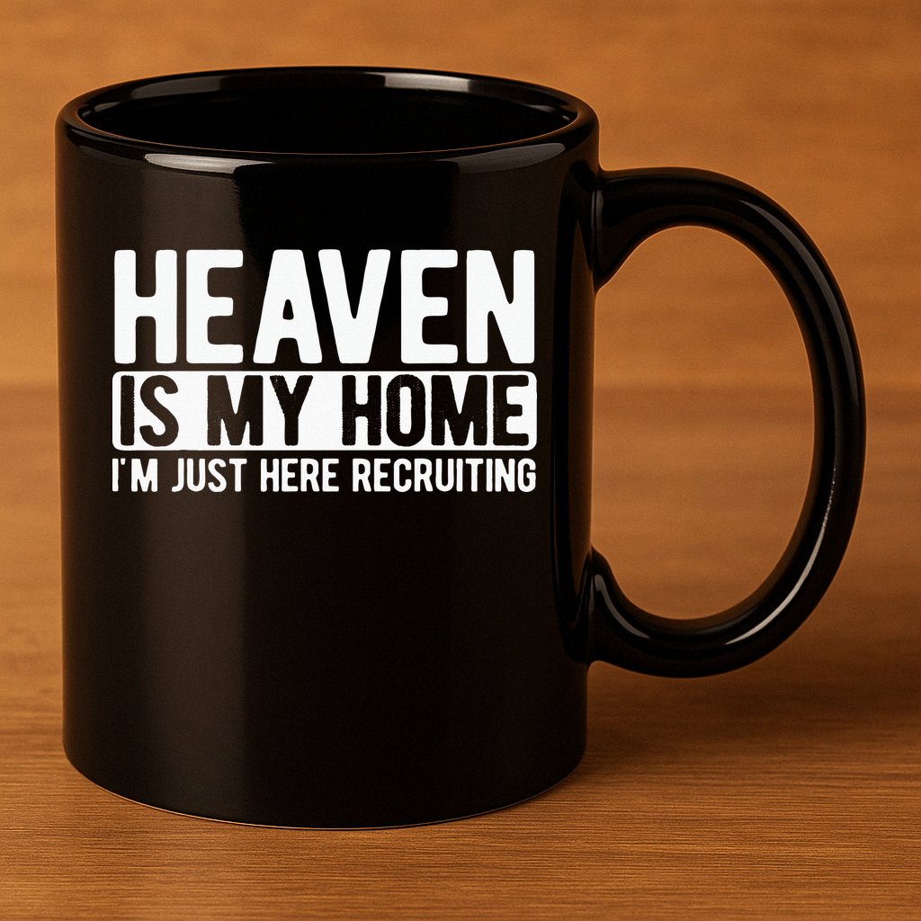 Heaven Is My Home Christian Religious Jesus 11oz C Handle Ceramic Mug