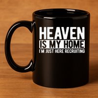 Heaven Is My Home Christian Religious Jesus 11oz C Handle Ceramic Mug