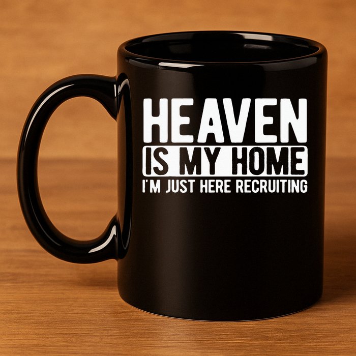 Heaven Is My Home Christian Religious Jesus 11oz C Handle Ceramic Mug