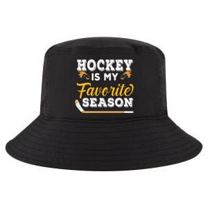 Hockey Is My Favorite Season Gift Cool Comfort Performance Bucket Hat