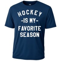 Hockey Is My Favorite Season Cooling Performance Crew T-Shirt