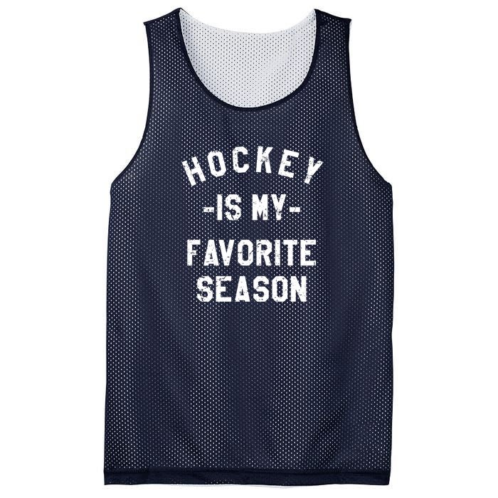 Hockey Is My Favorite Season Mesh Reversible Basketball Jersey Tank