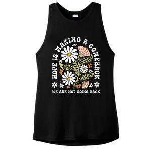 Hope Is Making A Comeback Democrats Ladies PosiCharge Tri-Blend Wicking Tank