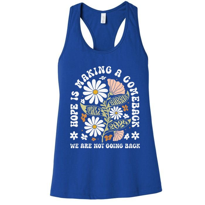 Hope Is Making A Comeback Democrats Women's Racerback Tank