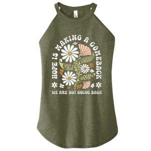 Hope Is Making A Comeback Democrats Women's Perfect Tri Rocker Tank