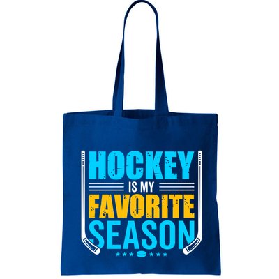 Hockey Is My Favorite Season Funny Sports Lovers Product Gift Bag