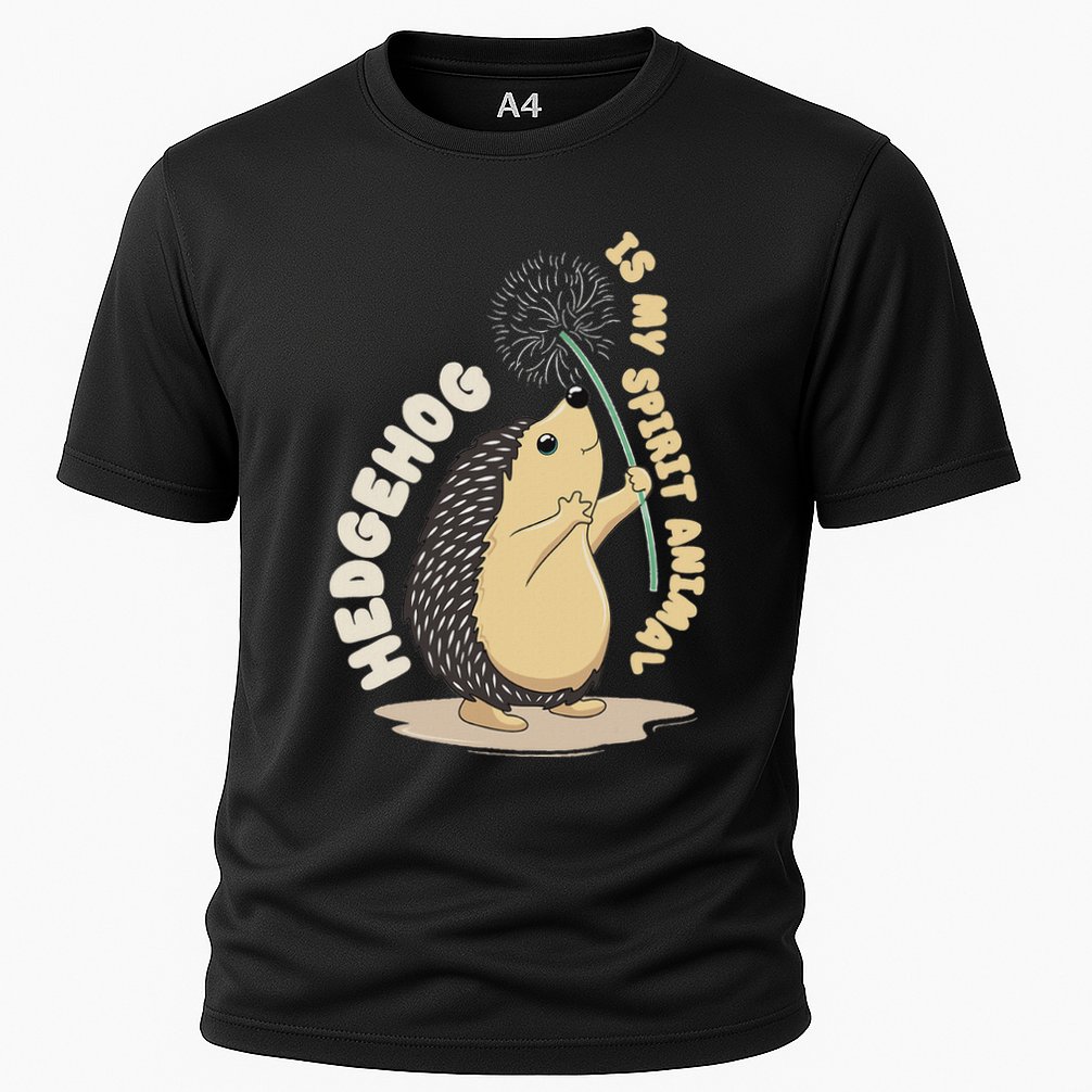 Hedgehog Is My Spirit Animal Forest Nature Hedgehog Performance Shirt