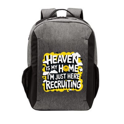 Heaven Is My Home Christian Jesus Design Vector Backpack