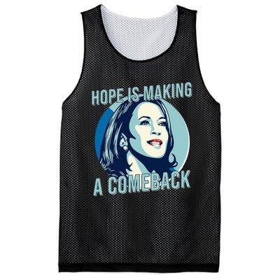 Hope Is Making A Comeback Kamala 2024 Mesh Reversible Basketball Jersey Tank