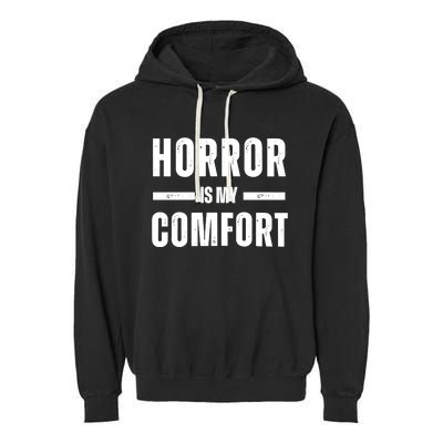 Horror Is My Comfort Garment-Dyed Fleece Hoodie