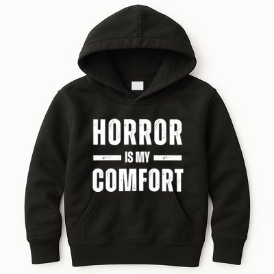 Horror Is My Comfort Kids Hoodie