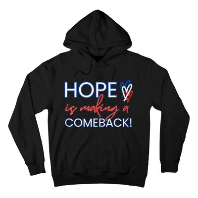 Hope Is Making A Comeback In Red White & Blue Hoodie