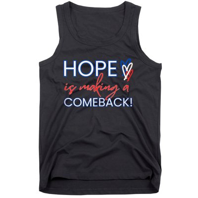 Hope Is Making A Comeback In Red White & Blue Tank Top