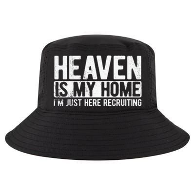 Heaven Is My Home Christian Religious Jesus Cool Comfort Performance Bucket Hat