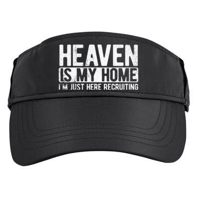 Heaven Is My Home Christian Religious Jesus Adult Drive Performance Visor