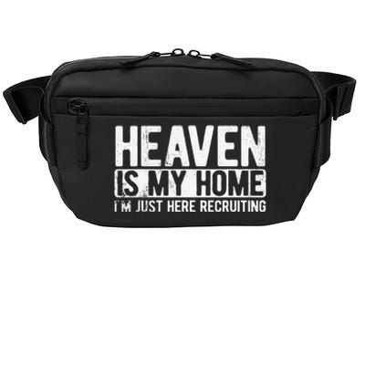 Heaven Is My Home Christian Religious Jesus Crossbody Pack