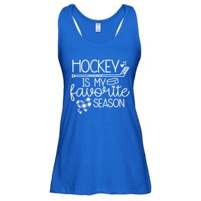 Hockey Is My Favorite Season Cute Hockey Lover Funny Gift Cute Gift Ladies Essential Flowy Tank