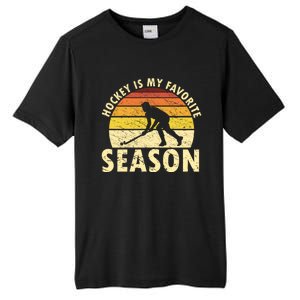 Hockey Is My Favorite Season Retro Field Hockey Player Meaningful Gift Tall Fusion ChromaSoft Performance T-Shirt