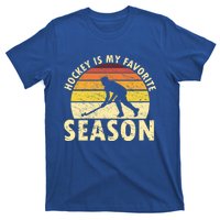 Hockey Is My Favorite Season Retro Field Hockey Player Meaningful Gift T-Shirt