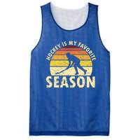 Hockey Is My Favorite Season Retro Field Hockey Player Meaningful Gift Mesh Reversible Basketball Jersey Tank