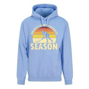 Hockey Is My Favorite Season Retro Field Hockey Player Meaningful Gift Unisex Surf Hoodie