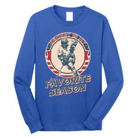 Hockey Is My Favorite Season Vintage Hockey Lovers Gift Long Sleeve Shirt