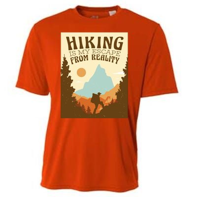 Hiking Is My Escape From Reality Cooling Performance Crew T-Shirt