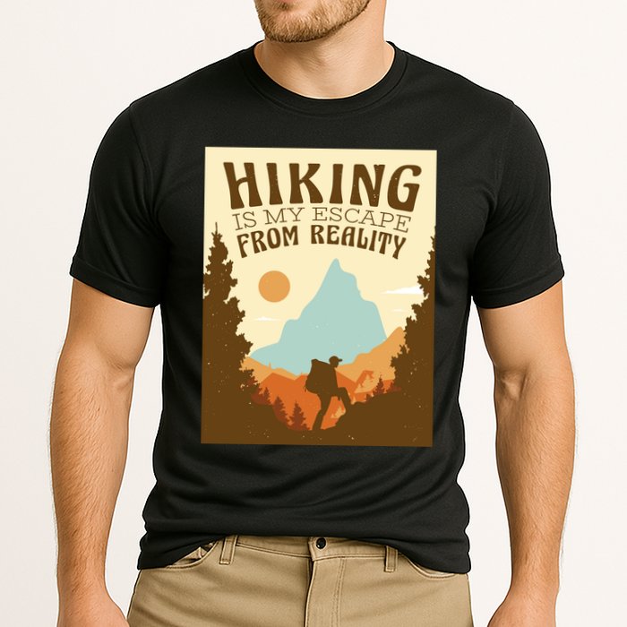 Hiking Is My Escape From Reality Performance Shirt