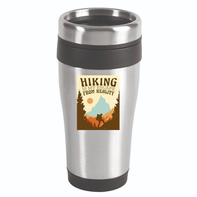 Hiking Is My Escape From Reality 16oz Travel Tumbler