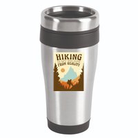 Hiking Is My Escape From Reality 16oz Travel Tumbler