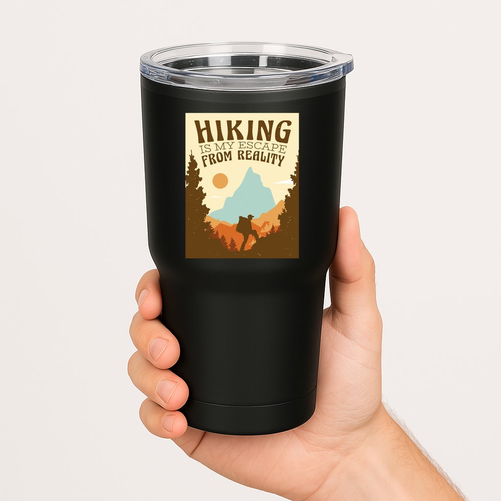 Hiking Is My Escape From Reality Tumbler