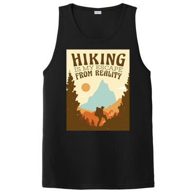 Hiking Is My Escape From Reality PosiCharge Competitor Tank