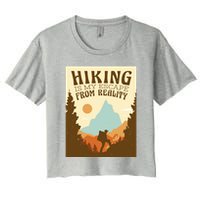 Hiking Is My Escape From Reality Crop Top