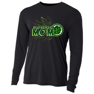 H.U.L.K Incredible Mom Family Trip Vacation Mother’S Day Cooling Performance Long Sleeve Crew