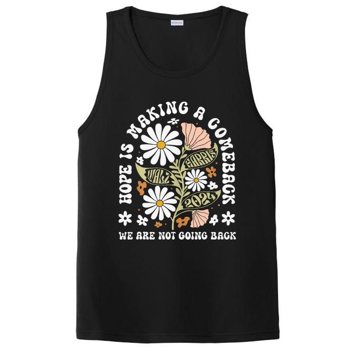 Hope Is Making A Comeback Democrats Vintage 2024 PosiCharge Competitor Tank