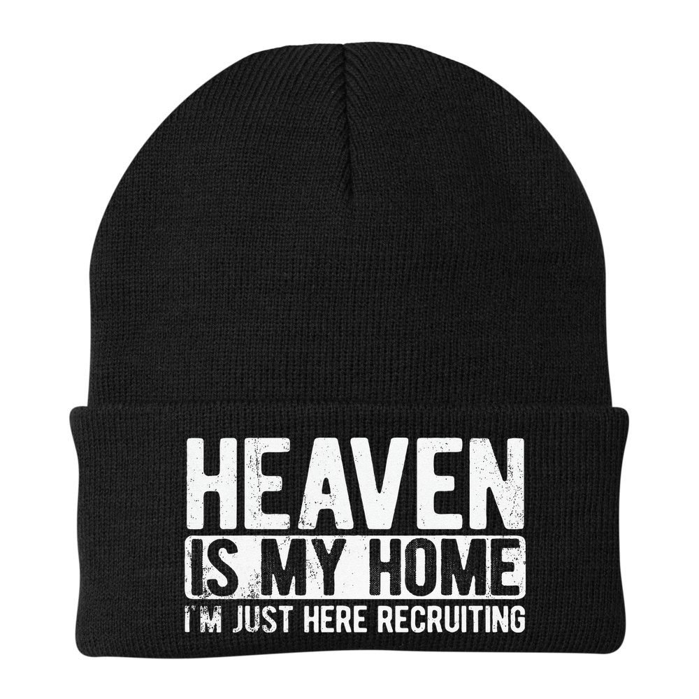 Heaven Is My Home Christian Religious Jesus Beanie
