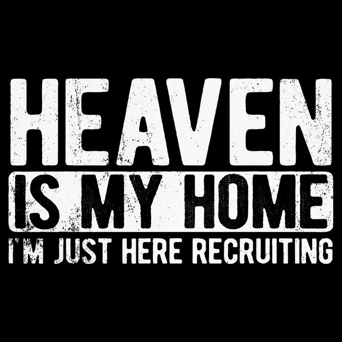 Heaven Is My Home Christian Religious Jesus 16 in Basic Backpack