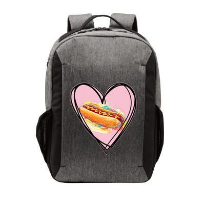 Hotdog Is My Valentine I Love Hotdog I Heart Hotdog Graphic Gift Vector Backpack