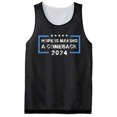 Hope Is Making A Comeback Democrats Vintage 2024 Mesh Reversible Basketball Jersey Tank