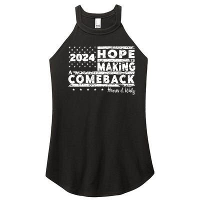 Hope Is Making A Comeback Harris Walz Women’s Perfect Tri Rocker Tank