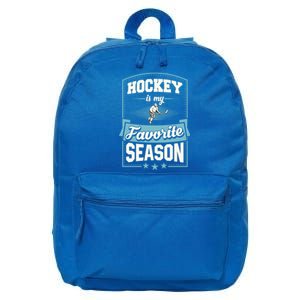 Hockey Is My Favorite Season For Ice Hockey Players Gift 16 in Basic Backpack