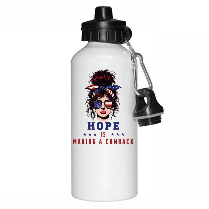 Hope Is Making A Comeback Aluminum Water Bottle