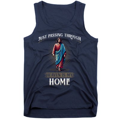 Heaven Is My Home Christian Faith Jesus Tank Top