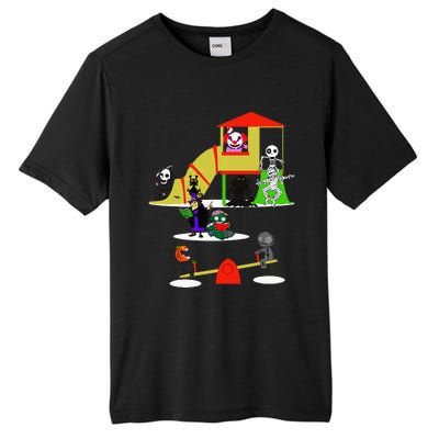 Horror Icons Movie Merchandise Friends Scary Playground Tall Fusion ChromaSoft Performance T-Shirt