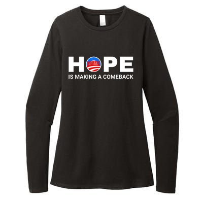 Hope Is Making A Comeback Harris Walz Womens CVC Long Sleeve Shirt