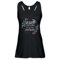 Heaven Is My Home IM Just Here Recruiting Ladies Essential Flowy Tank