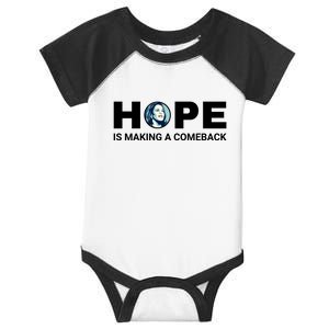 Hope Is Making A Comeback Harris Walz Infant Baby Jersey Bodysuit