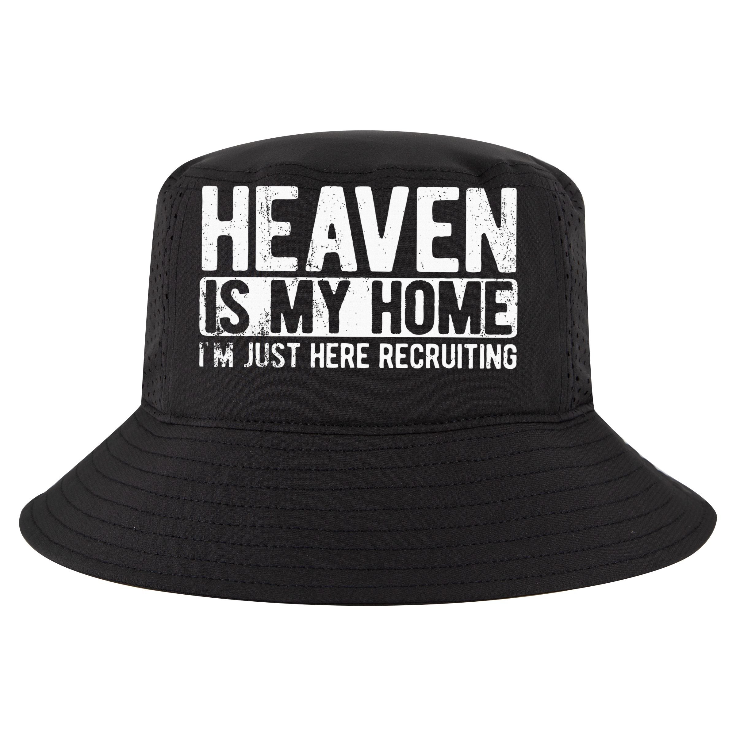 Heaven Is My Home Christian Religious Jesus Cooling Performance Crew T-Shirt