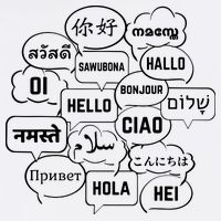 Hello In Many Languages Translator Globetrotter Polyglot Garment-Dyed Sweatshirt
