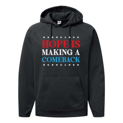 Hope Is Making A Comeback Performance Fleece Hoodie